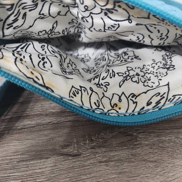 Vera Bradley Blue Quilted Crossbody Bag - Picture 7 of 7